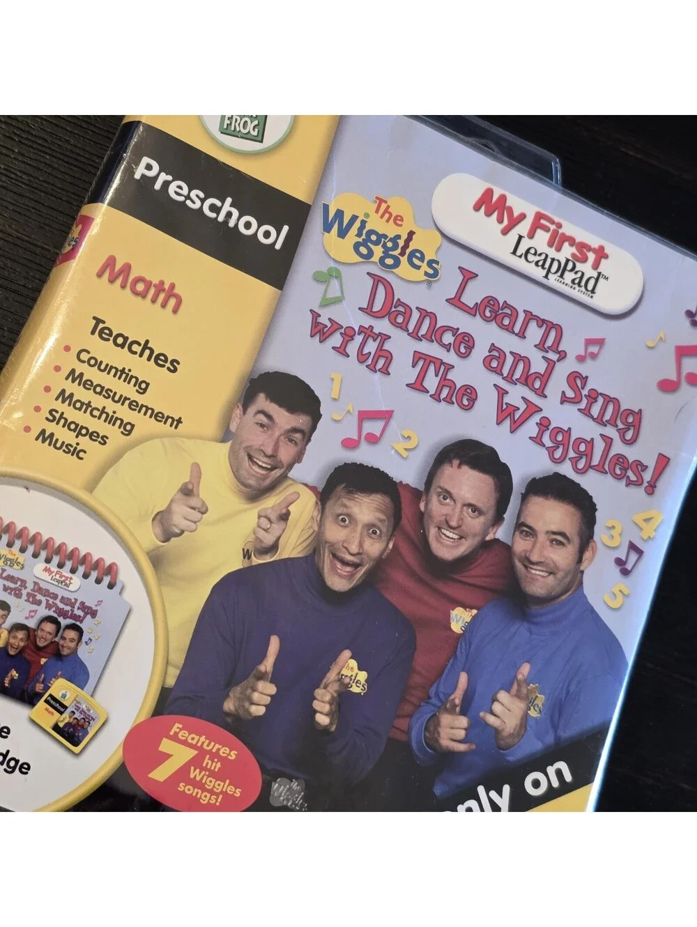 LeapFrog My First LeapPad Thomas School Trip And The Wiggles Book Cartridge Lot
